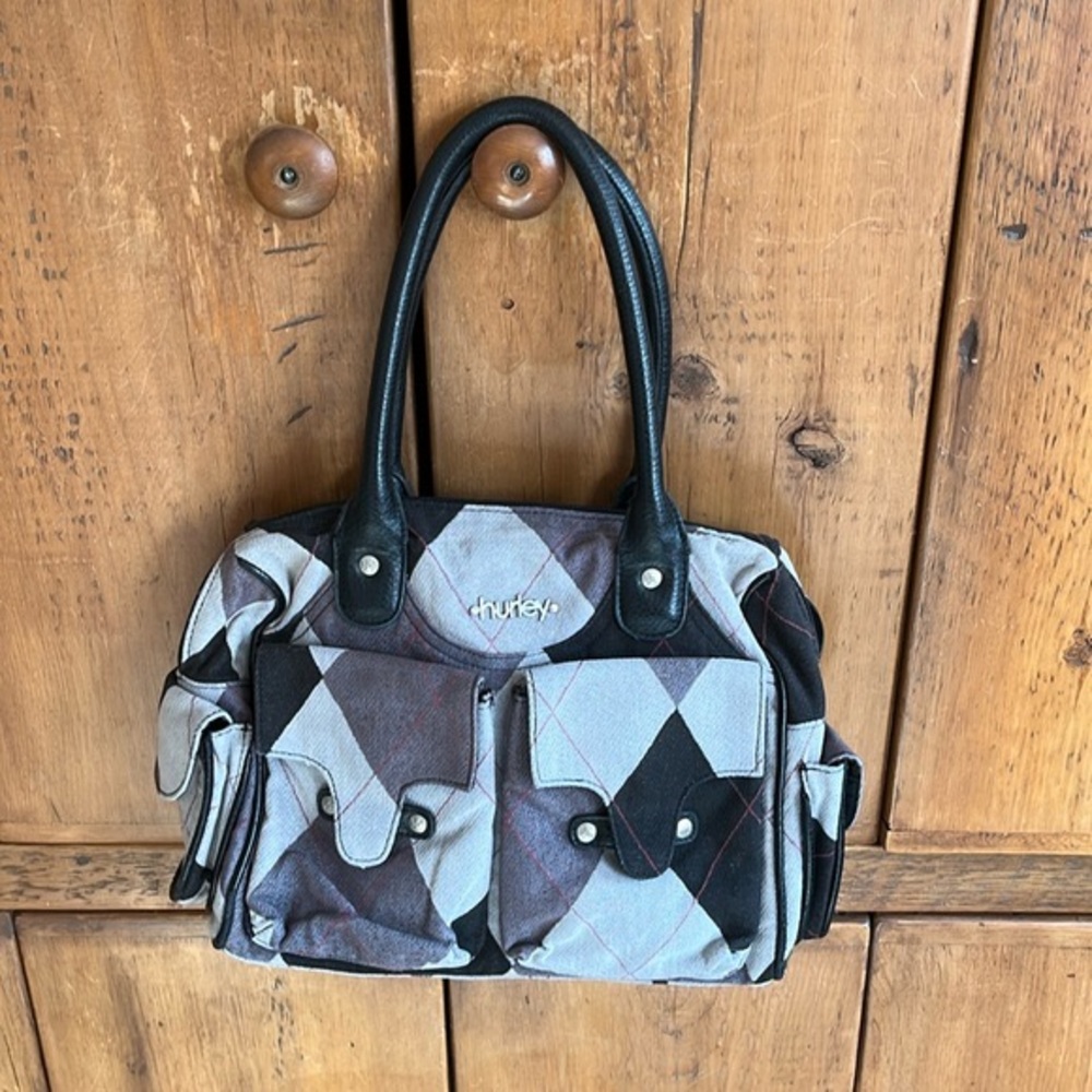 Hurley Cloth Bag, Argyle Pattern